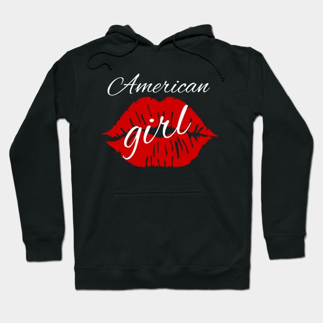 American Girl Hoodie by MtWoodson